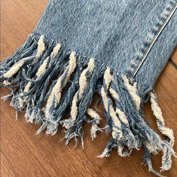 Pilcro and the Letterpress, hyphen, size 26, Frayed Hem denim Jeans - Picture 9 of 14